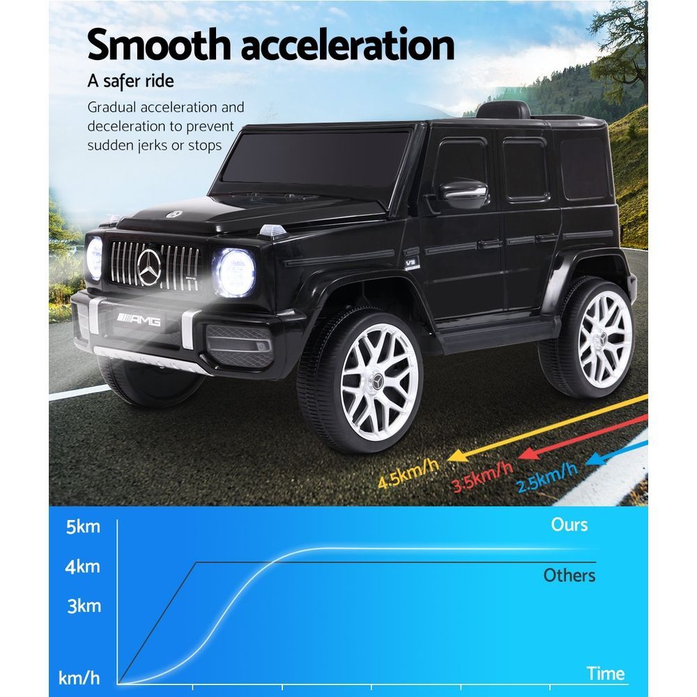 Electric Ride On Car Mercedes-Benz Licensed AMG G63 - black