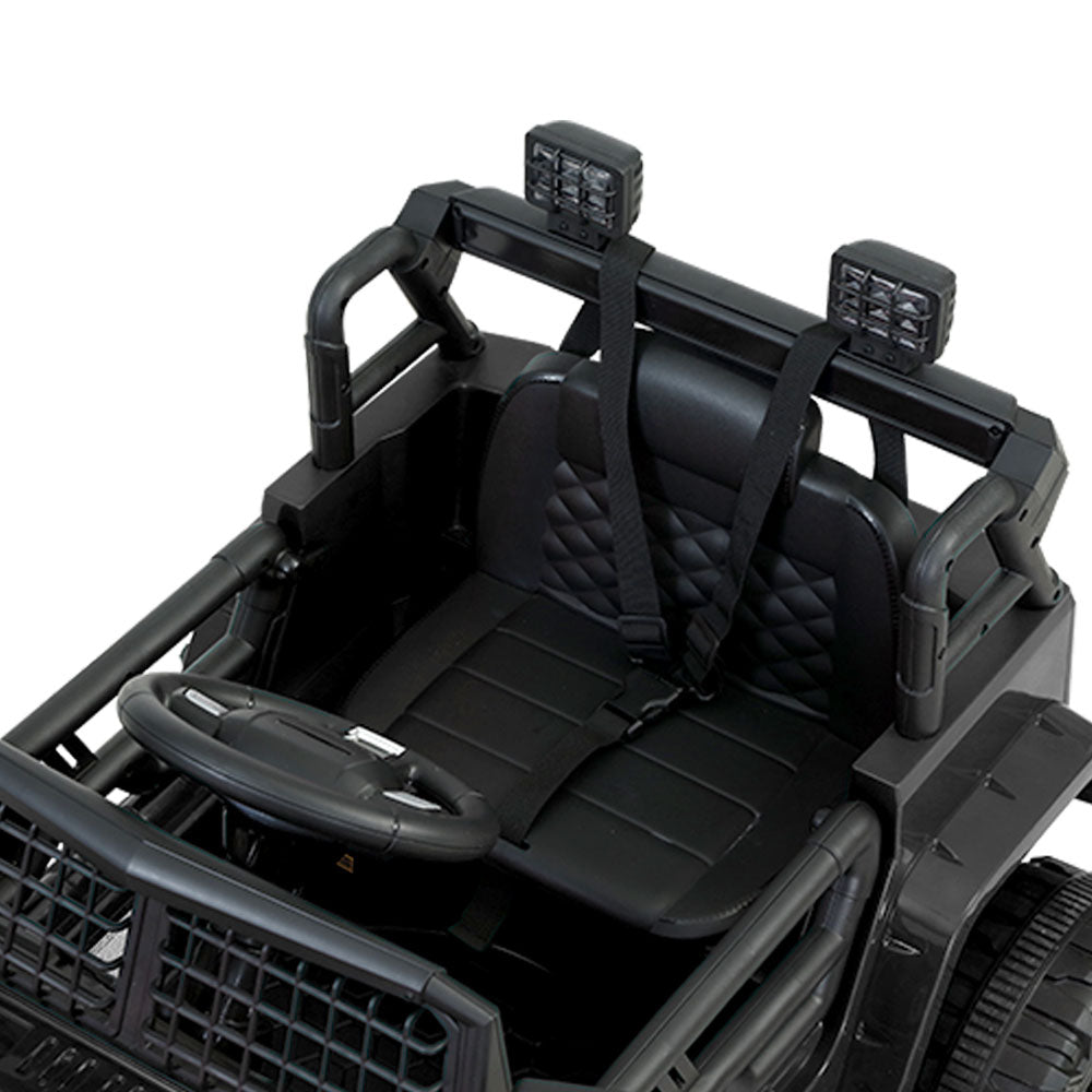 Electric Ride On Car Jeep-inspired - black