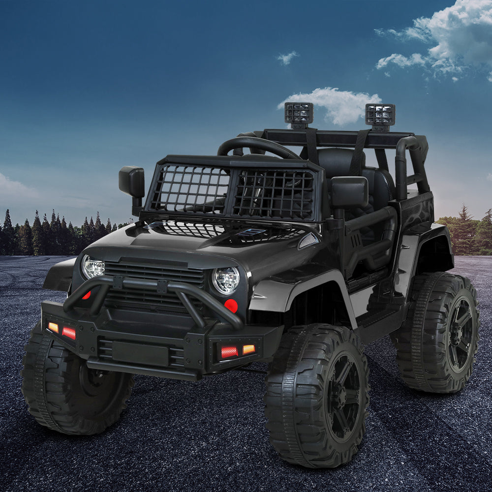 Electric Ride On Car Jeep-inspired - black