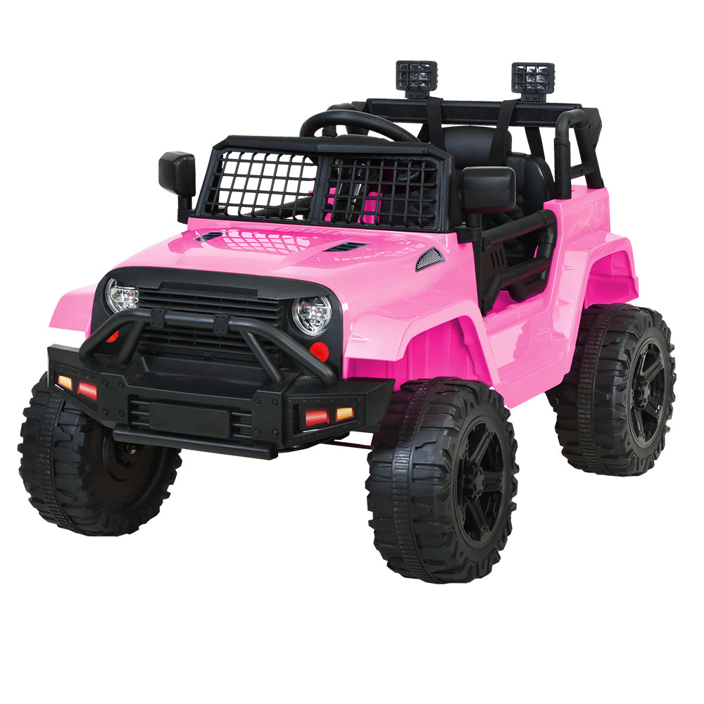 Electric Ride On Car Jeep-inspired - pink