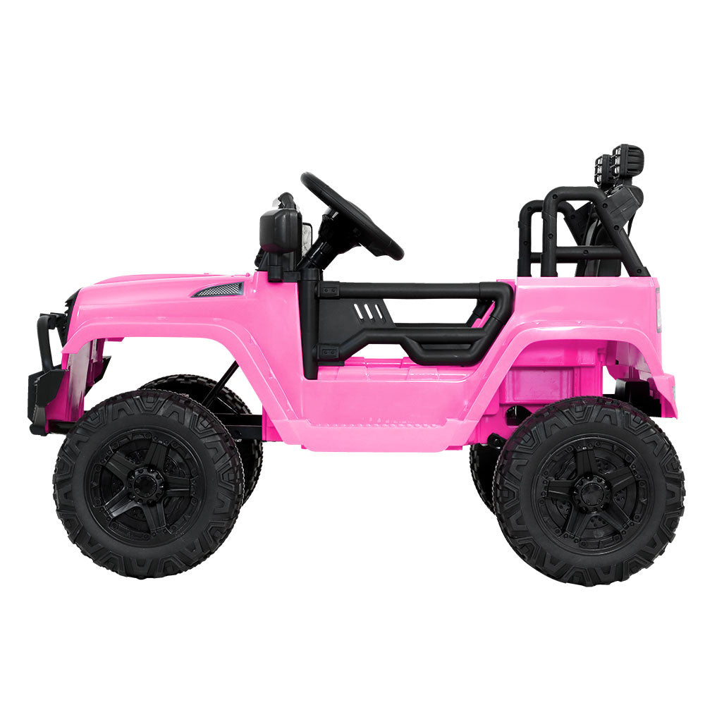 Electric Ride On Car Jeep-inspired - pink