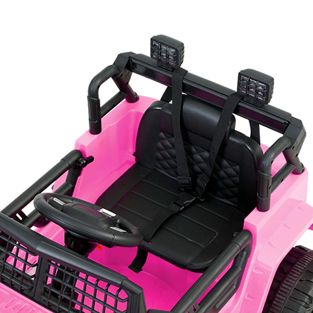 Electric Ride On Car Jeep-inspired - pink