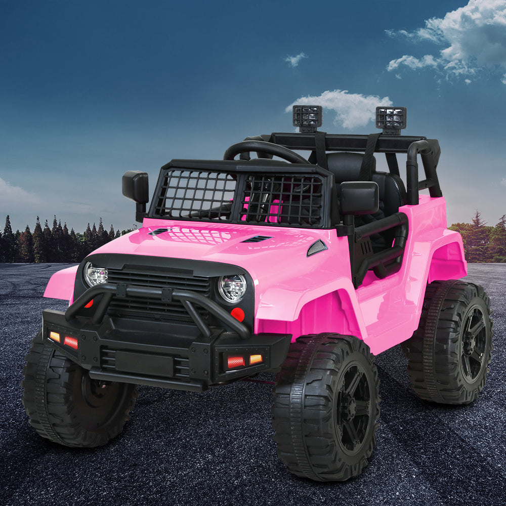 Electric Ride On Car Jeep-inspired - pink