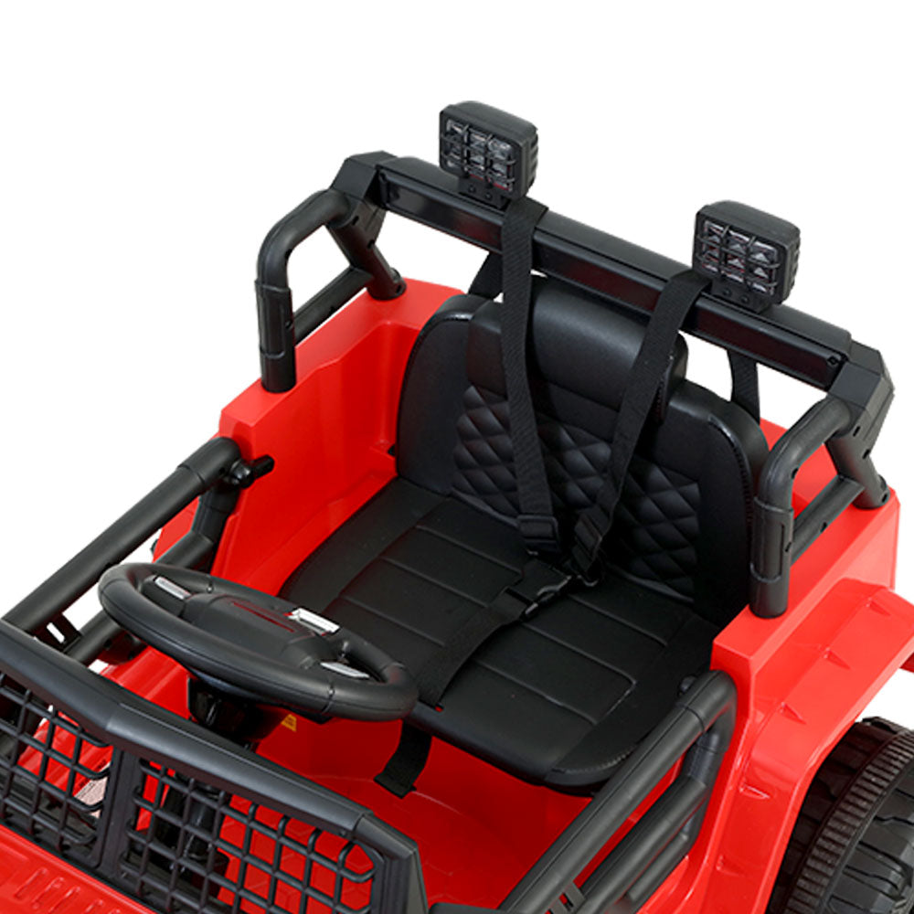 Electric Ride On Car Jeep-inspired - Red