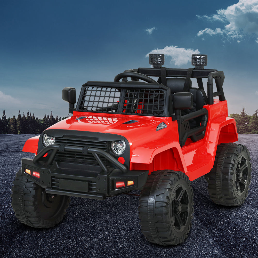 Electric Ride On Car Jeep-inspired - Red