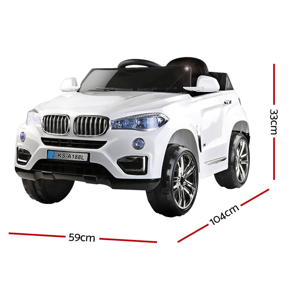 Electric Ride On Car SUV BMW-Inspired X5 - white