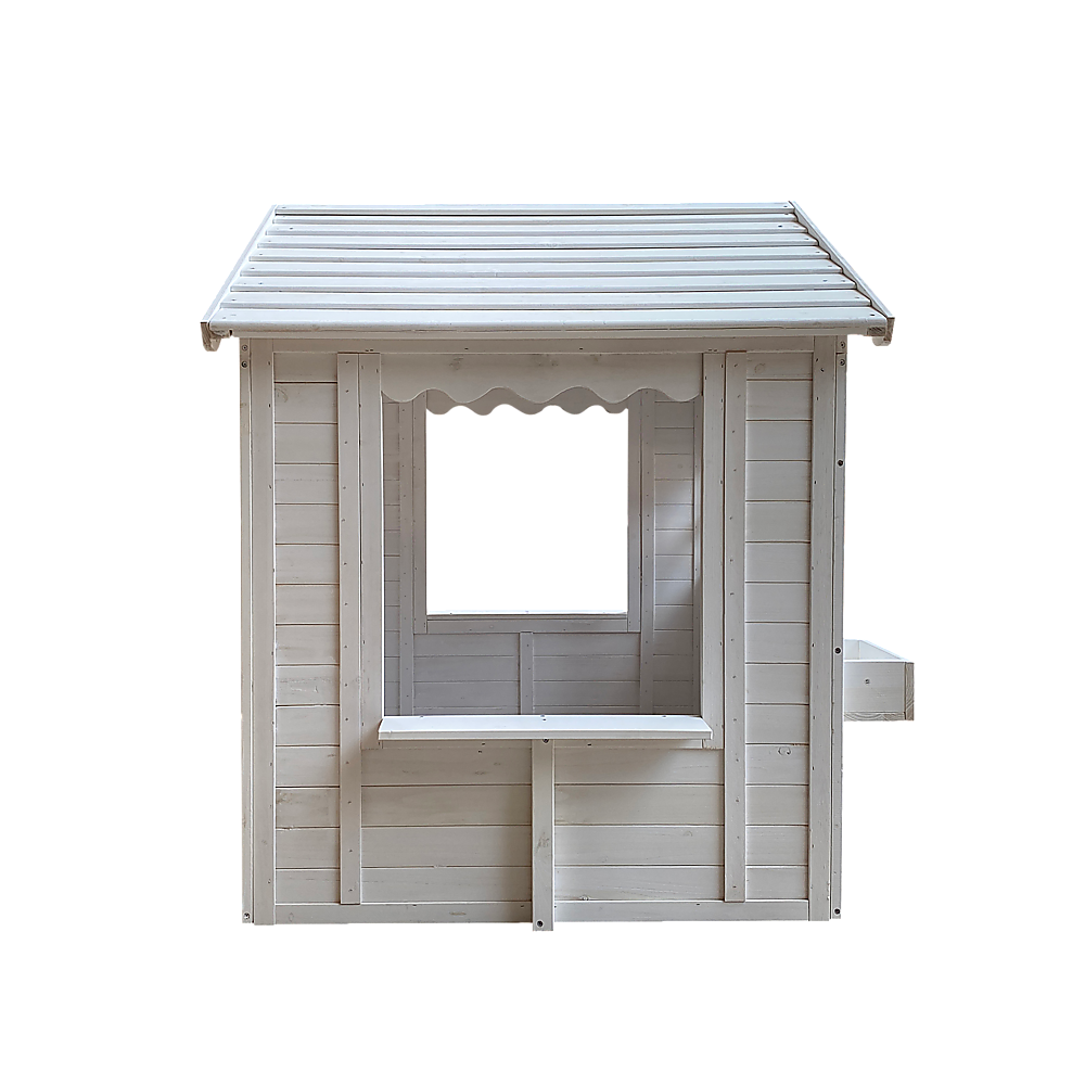 Cubby House Kids Wooden Outdoor Playhouse Cottage Play Children Timber